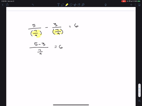 solve-frac5frac7a-frac3frac7a6
