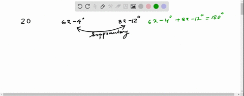 find-the-measure-of-each-unknown-angle-supplementary-angles-with-measures-6-x-4-and-8-x-12-degrees