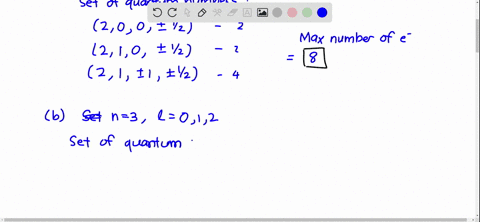 Calculate the maximum number of electrons in 1 st, 2 nd, 3 rd and 4 th ...