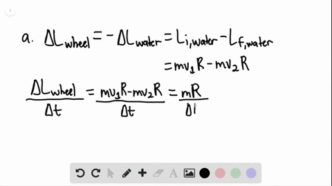 water-drives-a-waterwheel-or-turbine-of-radius-r30-mathrmm-as-shown-in-fig-47-the-water-enters-at-a