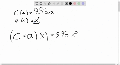 the-area-of-a-square-is-given-by-the-function-axx2-where-x-is-the-length-of-the-sides-of-the-square-
