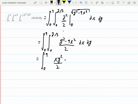 evaluate-the-triple-iterated-integral-int_09-int_0y-3-int_0sqrty2-9-x2-z-d-z-d-x-d-y