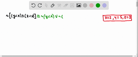 SOLVED:Use De Morgan's laws to evaluate each boolean expression, where ...