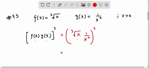 let-fxsqrt3x-and-gxfrac1x2-calculate-the-following-functions-take-x-0-fx-gx3