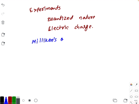 the-experiment-which-established-the-quantized-nature-of-electric-charges-is-a-thomsons-experiment-b