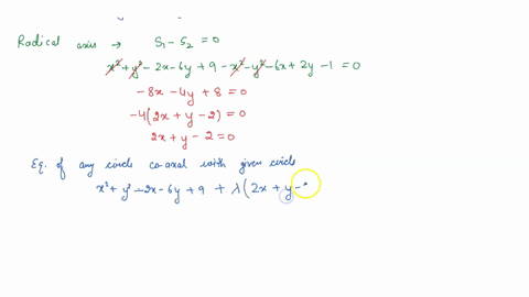 the-limiting-points-of-the-coaxal-system-determined-by-the-circles-x2y2-2-x-6-y90-and-x2y26-x-2-y10-