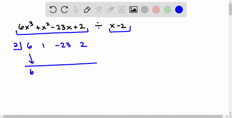 complete-each-synthetic-division-divide-6-x3x2-23-x2-by-x-2