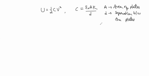 show-that-for-a-given-dielectric-material-the-maximum-energy-a-parallel-plate-capacitor-can-store--3
