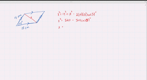 find-the-lengths-of-the-diagonals-of-a-parallelogram-whose-sides-measure-14-mathrmcm-and-18-mathrm-2