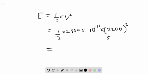 1-2200-mathrmv-is-applied-to-a-2800-mathrmpf-capacitor-how-much-electric-energy-is-stored