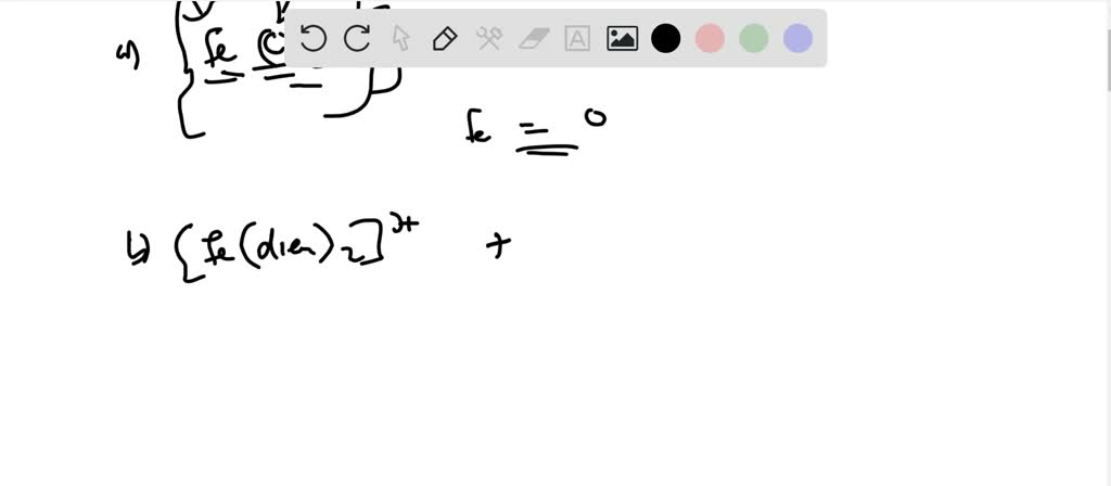 SOLVED:What is the oxidation number of iron, Fe, in each of the ...