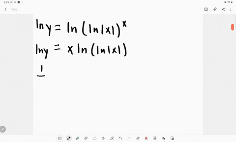 use-logarithmic-differentiation-to-find-d-y-d-x-yln-xx