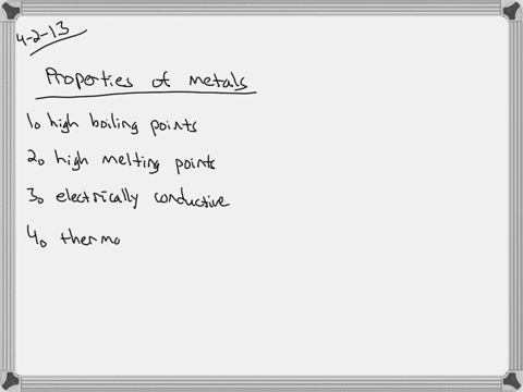 can-an-element-that-conducts-heat-is-malleable-and-has-a-high-melting-point-be-classified-as-a-metal