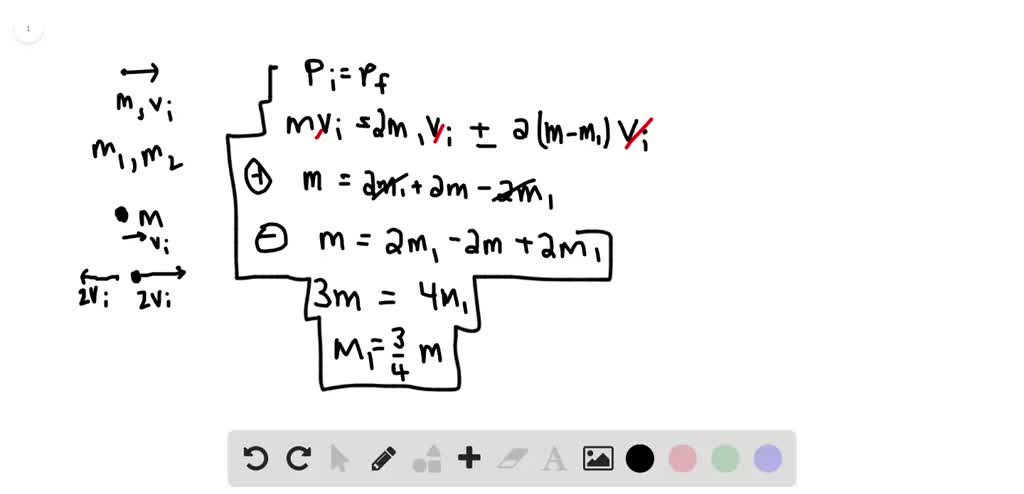 solved-an-explosion-causes-an-object-initially-at-rest-to-break-into