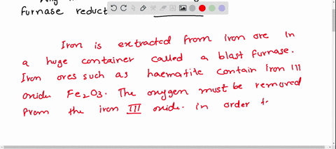 why-is-limestone-necessary-in-the-blast-furnace-reduction-of-iron-ore