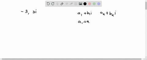 find-the-sum-of-each-pair-of-complex-numbers-33-i