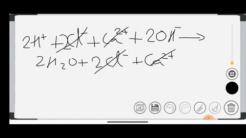 write-the-net-ionic-equation-for-the-reaction-if-any-that-occurs-on-mixing-a-solutions-of-hydrochlor
