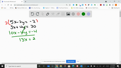 solve-the-system-of-equations-by-using-the-addition-method-see-examples-3-4-beginarrayl-5-x-2-y-2-3-