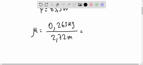 a-string-272-mathrmm-long-has-a-mass-of-263-mathrmg-the-tension-in-the-string-is-361-mathrmn-what-mu