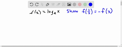 if-fxlog-_a-x-show-that-fleftfrac1xright-fx-2