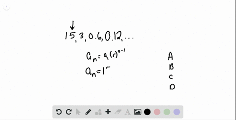 SOLVED:The differences between consecutive terms in a geometric ...