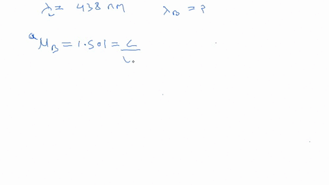 light-of-a-certain-frequency-has-a-wavelength-of-438-mathrmnm-in-water-what-is-the-wavelength-of-thi
