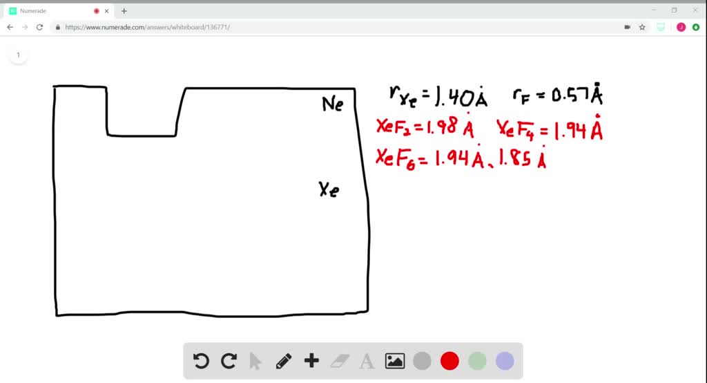 SOLVED (a) Why does xenon react with fluorine, whereas neon does not