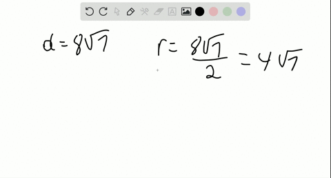 determine-the-exact-area-for-the-given-circle-2