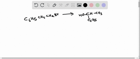 which-of-the-following-sets-of-reagents-will-convert-1-bromo-2-phenylethane-to-1-phenylethanol-a-mat