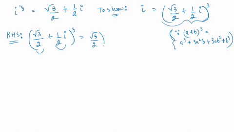 show-that-fracsqrt32frac12-i-is-a-cube-root-of-i