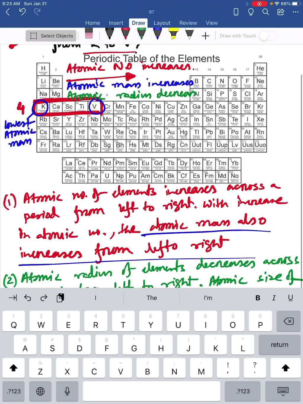 SOLVEDUsing your knowledge of trends in element sizes in going across a period of the Periodic