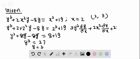 in-exercises-27-32-find-the-equation-of-the-tangent-line-at-the-given-value-of-x-on-each-curve-y32-x