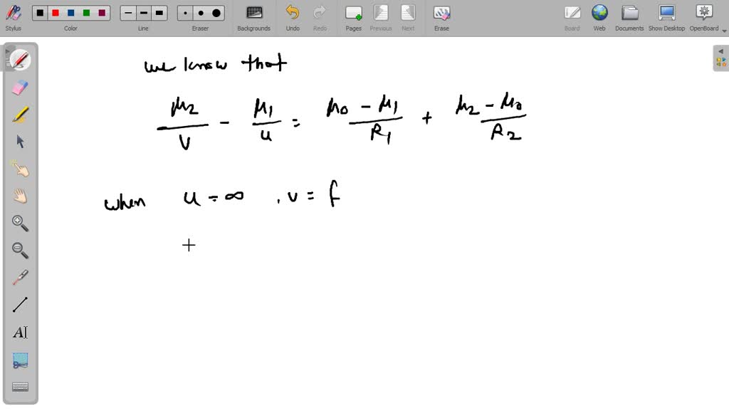 SOLVED:A ray of light falls on a prism A B C(A B=B C) and travels as ...