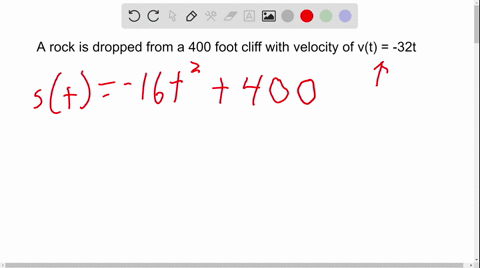 a-rock-is-dropped-from-the-top-of-a-400-foot-cliff-its-velocity-at-time-t-seconds-is-vt-32-t-feet--2