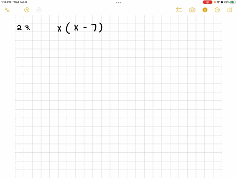 solve-x2-7-x0