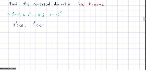 find-the-numerical-derivative-of-the-given-function-at-the-indicated-point-use-h0001-is-the-functi-5
