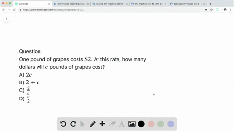 one-pound-of-grapes-costs-2-at-this-rate-how-many-dollars-will-c-pounds-of-grapes-cost-a-2c-b-2c-c-f