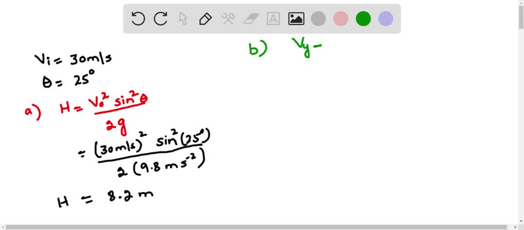 SOLVED:A soccer ball is kicked with an initial speed of 30 m / s at an ...