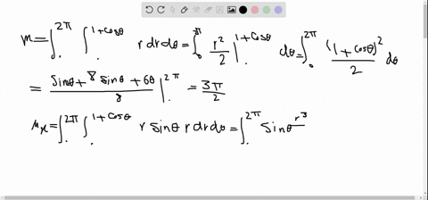 use-polar-coordinates-to-find-the-centroid-of-the-following-constant-density-plane-regions-the-regio