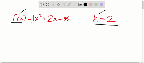 use-synthetic-division-to-decide-whether-the-given-number-k-is-a-zero-of-the-given-polynomial-fun-19