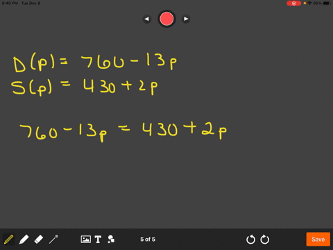 find-the-equilibrium-point-for-the-following-pairs-of-demand-and-supply-functions-dp760-13-p-sp4302-