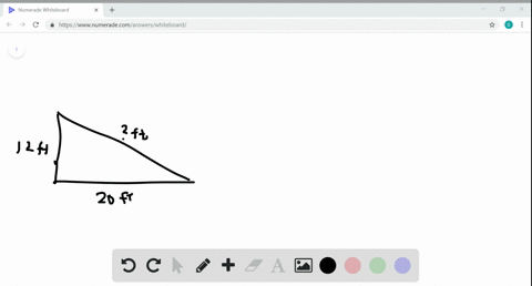 find-the-length-of-the-hypotenuse-of-a-right-triangle-if-the-length-of-the-longer-leg-is-20-feet-and