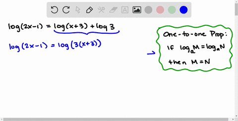 solve-each-logarithmic-equation-be-sure-to-reject-any-value-of-x-that-is-not-in-the-domain-of-th-265