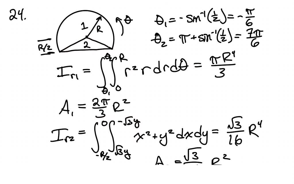 SOLVED: Determine the polar moment of inertia and the polar radius of ...