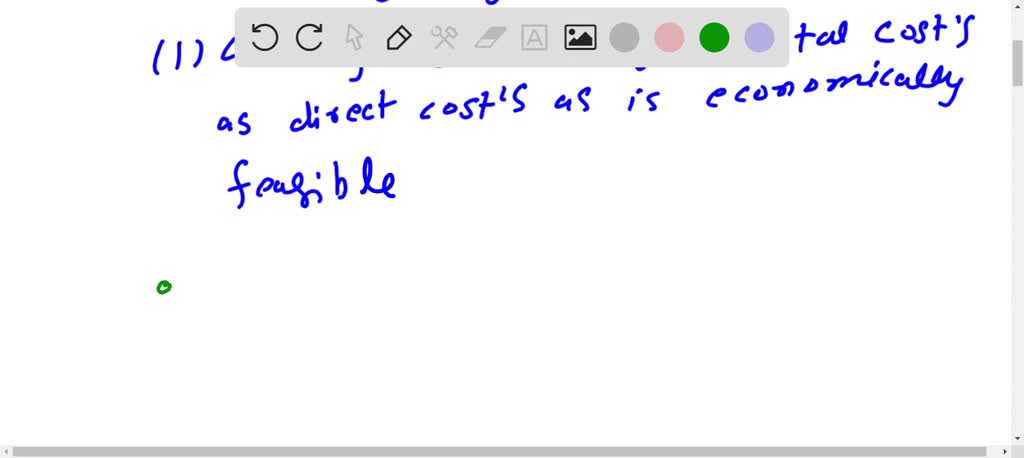 SOLVED:What is costing system refinement? Describe three guidelines for ...