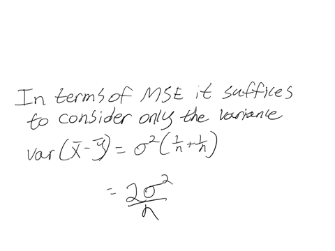 the-difference-of-the-means-of-two-normal-distributions-with-equal-variance-is-to-be-estimated-by-sa