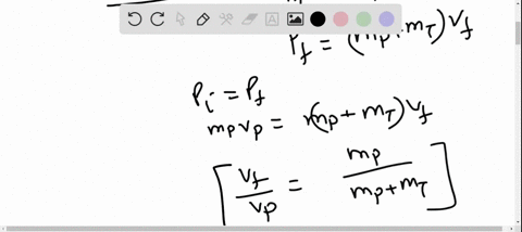 a-projectile-mass-020-mathrmkg-is-fired-at-and-embeds-itself-in-a-stationary-target-mass-250-mathr-2