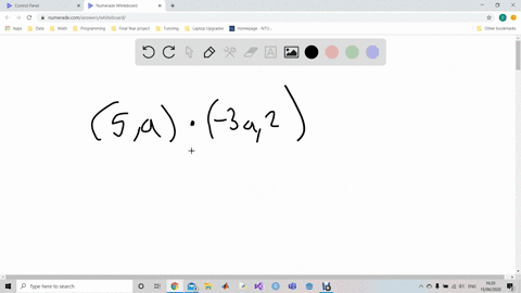 find-the-indicated-dot-product-langle-5-arangle-cdotlangle-3-a-2rangle-2