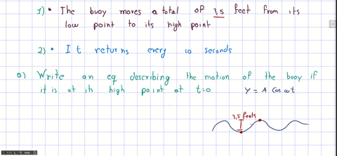 a-buoy-oscillates-in-simple-harmonic-motion-ya-cos-omega-t-as-waves-move-past-it-the-buoy-moves-a-to