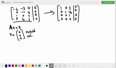 ⏩SOLVED:In Exercises 5-8, determine if the columns of the matrix ...